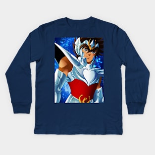 Epic pegasus Kids Long Sleeve T-Shirt